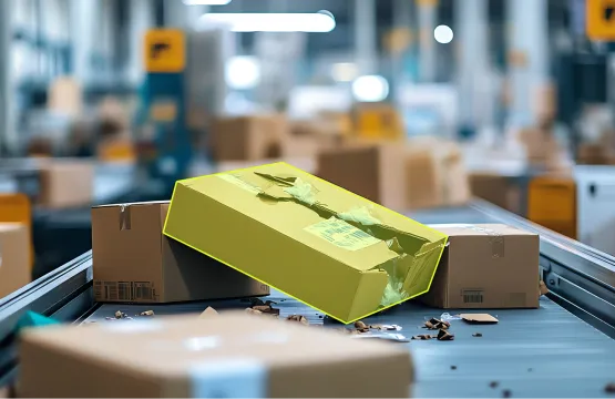 Instance segmentation in logistics