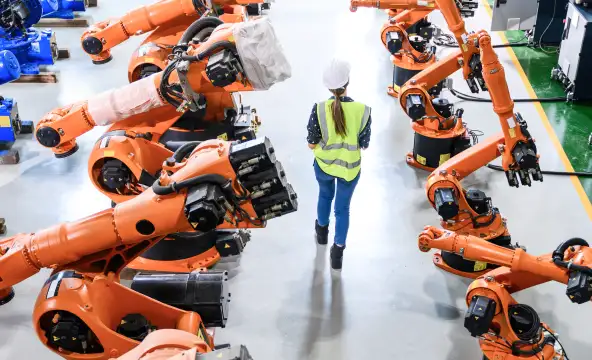AI robots in manufacturing