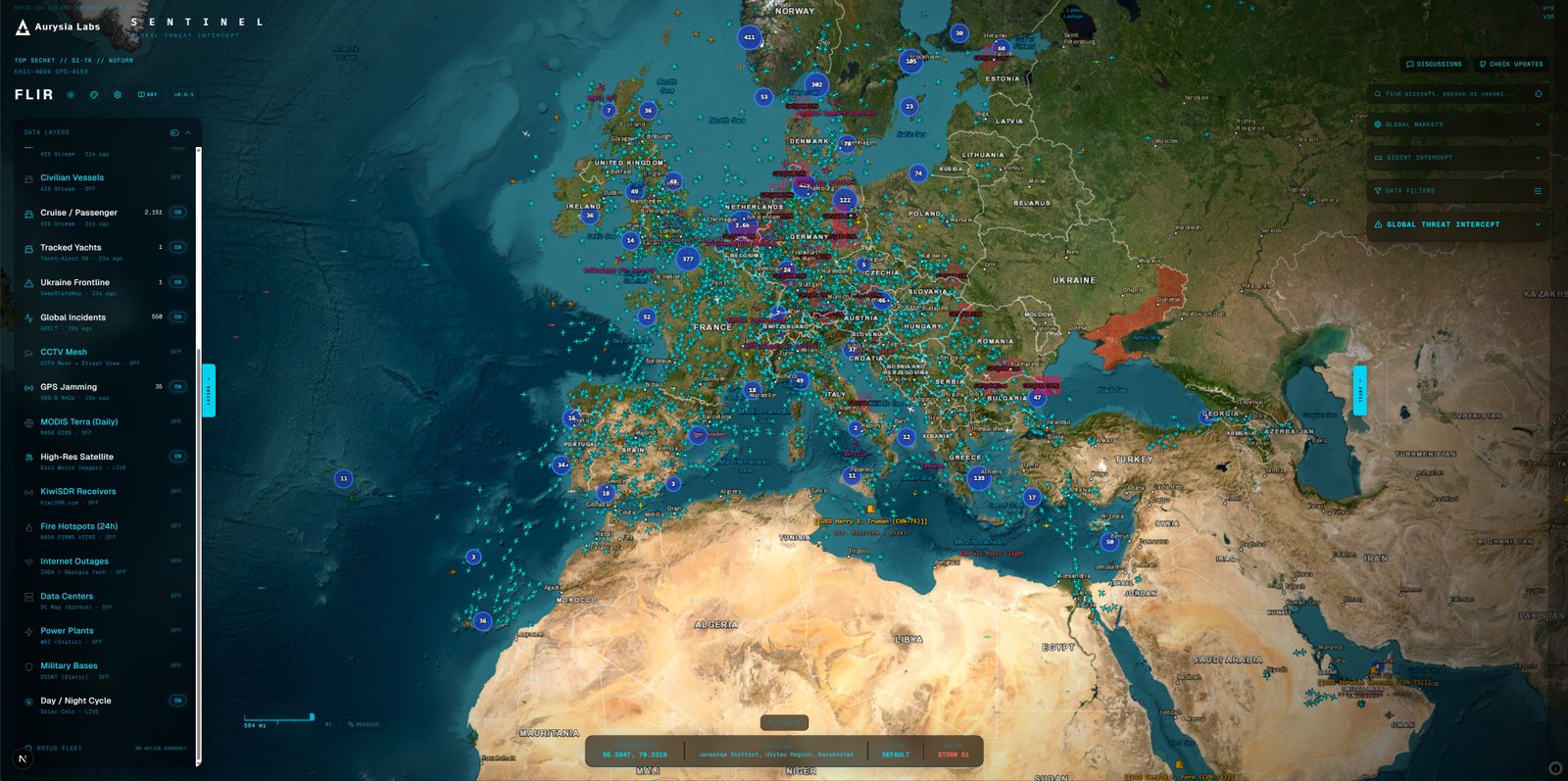 Aviation & Satellite Tracking
