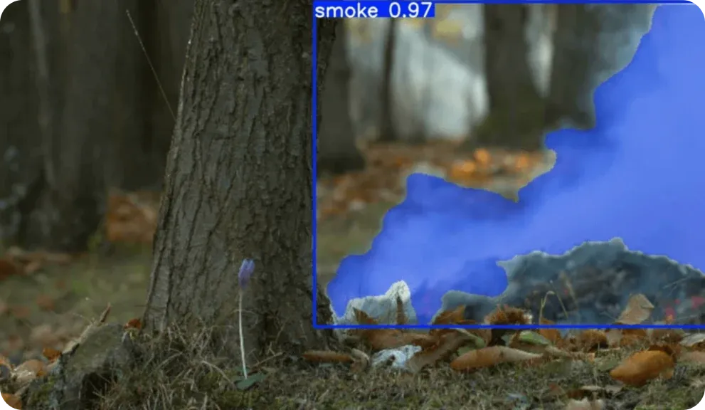 Smoke detection using Spectra